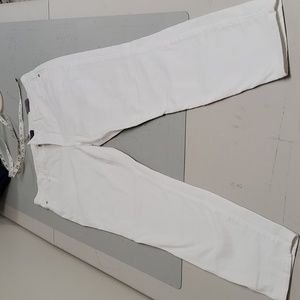 NYDJ White Clarissa ankle jeans size 12